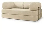 Masseno Bettsofa, Creme, Textil, 3-Sitzer, 170x68x80 cm, Wohnzimmer, Sofas &...