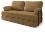 Masseno Bettsofa, Gelb, Textil, 3-Sitzer, 170x86x80 cm, Wohnzimmer, Sofas &...