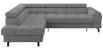 Altdecor Ecksofa, Grau, Kunststoff, 6-Sitzer, 272x203 cm, Wohnzimmer, Sofas &