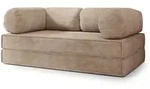 Masseno Bettsofa, Beige, Textil, 3-Sitzer, 170x68x80 cm, Wohnzimmer, Sofas &...