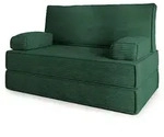 Masseno Bettsofa, Gr&uuml;n, Textil, 2-Sitzer, 140x86x60 cm, Wohnzimmer, Sofas &...