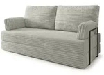 Masseno Bettsofa, Hellgrau, Textil, 3-Sitzer, 170x86x80 cm, Wohnzimmer, Sofas &