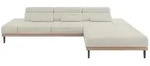 Altdecor Elektrisches, Ecru, Textil, 4-Sitzer, L-Form, 316x205 cm, Wohnzimmer,...