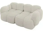Altdecor 2-Sitzer, Mokka, Kunststoff, 214x75x118 cm, Wohnzimmer, Sofas &...