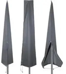 Schutzh&uuml;lle, Grau, Textil, 50x190x25 cm, Sonnenschutz & Sichtschutz, Sonnenschirme,
