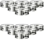 Ritzenhoff Breker St&ouml;vchen, Silber, Metall, Rund, 6 cm, Kaffee & Tee, Teezubereitung