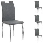 Idimex Esszimmerstuhl, Grau, Textil, Mode, 44x98x52 cm, Esszimmer, St&uuml;hle,