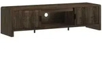 [en.casa] Fernsehschrank, Walnuss, Holzwerkstoff, Rechteckig, 150x40x40 cm,
