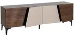MCW Tv-Rack, Walnuss, Holz, 160x55x42 cm, Wohnzimmer, TV M&ouml;bel, TV-Racks