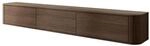 Mirjan24 Tv-Lowboard, Nussbaum, Holzwerkstoff, Rechteckig, 200x29x34 cm, Wohnzimmer,