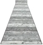 rugsX L&auml;ufer, Grau, Textil, Rechteckig, 100x290 cm, Teppiche & B&ouml;den,...