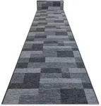 rugsX L&auml;ufer, Grau, Textil, Freiform, 120x300 cm, Teppiche & B&ouml;den, Teppiche,