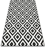 rugsX Teppich, Schwarz, Textil, Rechteckig, 60x110 cm, Teppiche & B&ouml;den,...