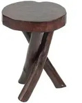 Design Delights Beistelltisch, Natur, Holz, 34x41x34 cm, Wohnzimmer,