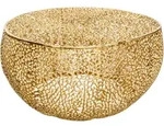 riess-ambiente Couchtisch, Gold, Metall, Rechteckig, 80x41x78 cm, Wohnzimmer,