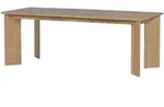 Livetastic Esstisch Tablo, Eiche, Holz, Eiche, massiv, rechteckig, eckig,...