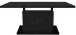 Mid.you Couchtisch Lift, Schwarz, Holzwerkstoff, Metall, rechteckig, eckig,