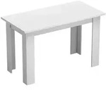Homcom Esstisch, Wei&szlig;, Holzwerkstoff, Nachbildung, 4-Sitzer, Rechteckig, eckig,