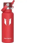 Trinkflasche, Rot, Metall, 7.5x7.5 cm, Kaffee & Tee, Kannen, Trinkflaschen
