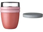 Mepal Lunchpot, Rosa, Rot, Kunststoff, Rund, 10.7x15.1x10.7 cm, K&uuml;chenzubeh&ouml;r,