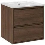 Petits-meubles Waschtisch, Braun, Holzwerkstoff, 51x52x46 cm, Badezimmer,