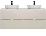Lomado Waschtisch, Beige, Holzwerkstoff, 121x66x47 cm, Badezimmer,