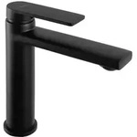 REA Waschbeckenarmatur, Schwarz, Metall, 4.5x16.5x15.5 cm, Badezimmer,...