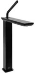 REA Waschbeckenarmatur, Schwarz, Metall, 5x26.5x24.5 cm, Badezimmer,...