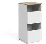 Vicco W&auml;scheschrank, Wei&szlig;, Eiche Artisan, Holzwerkstoff, 1 F&auml;cher,...
