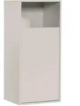 Mokebo W&auml;scheschrank, Kaschmir, Holzwerkstoff, 41x95x40 cm, Badezimmer,
