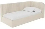 Altdecor Einzellbett, Creme, Textil, 90x200 cm, Kinderzimmer & Jugendzimmer,