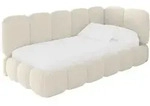 Altdecor Einzellbett, Champagner, Textil, 90x200 cm, Kinderzimmer &...