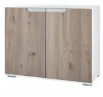 Vladon Kommode, Silbereichen, Holzwerkstoff, 92.5x75.5x35 cm, Wohnzimmer,...