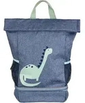 Sterntaler Kinderrucksack Rexi, Blau, Textil, 31x13x36 cm, F&uuml;ttern,