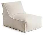 Mokebo Sitzsack, Beige, Textil, 100x65x65 cm, Wohnzimmer, Hocker, Sitzs&auml;cke,...