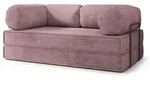 Masseno Bettsofa, Lila, Textil, 3-Sitzer, 170x68x80 cm, Wohnzimmer, Sofas & Couches,