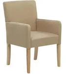Beliani Esszimmerstuhl, Beige, Holz, 1-Sitzer, 58x89x60 cm, Esszimmer, St&uuml;hle,