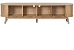 Okwish Tv-Schrank, Braun, Holzwerkstoff, 180x47x38 cm, Wohnzimmer, Wohnw&auml;nde,
