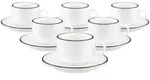 Seltmann Weiden Espressotassen, Dunkelbraun, Keramik, Rund, Kaffee & Tee, Tassen,
