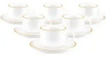 Seltmann Weiden Espressotassen, Orange, Keramik, Rund, Kaffee & Tee, Tassen,