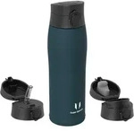 Thermosflasche, Petrol, Metall, 7.9x7.9 cm, Kaffee & Tee, Kannen, Trinkflaschen
