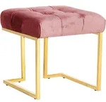 Kayoom Hocker, Altrosa, Metall, quadratisch, 48x48x48 cm, Wohnzimmer, Hocker,