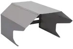 Proregal M&auml;hroboter-Garage, Grau, Metall, 60x41x70 cm, Gartenzubeh&ouml;r, Gartenpflege,