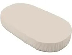 waldin Baby, Champagner, Textil, Uni, Oval, 73x125 cm, Schlafen,