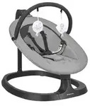 Kikka boo Babywippe, Grau, Metall, Babym&ouml;bel, Babybetten, Stubenwagen &...