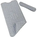 Relaxdays Badewannenmatte, Grau, Kunststoff, 97x39 cm, Badaccessoires,...