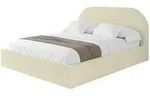 Altdecor Polsterbett, Taupe, Textil, H3 + H4, 200x200 cm, Schlafzimmer, Betten,