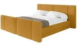 Altdecor Polsterbett, Gelb, Textil, H3 + H4, 160x200 cm, Schlafzimmer, Betten,