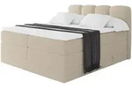 Altdecor Boxspringbett, Baltimore, Holzwerkstoff, H3 + H4, H&ouml;he ca. 38 cm,...