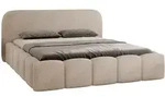 Mirjan24 Polsterbett, Beige, Kunststoff, Kiefer, Rechteckig, 180x200 cm,